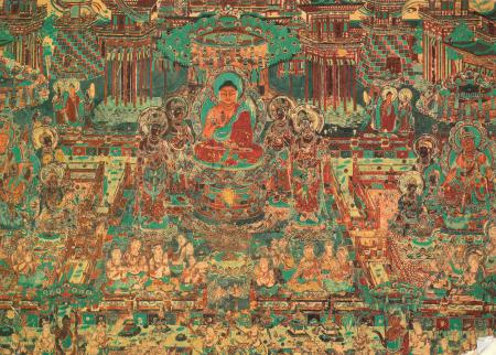Mogao Caves - Fresco