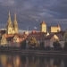 Old town of Regensburg with Stadtamhof