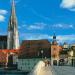 Old town of Regensburg with Stadtamhof