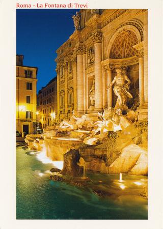 Historic Centre of Rome : Trevi fountain